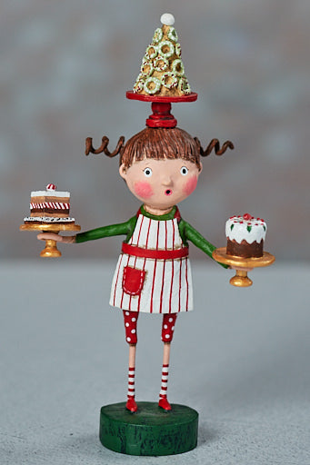 Lori Mitchell Patty Cake Christmas Figurine