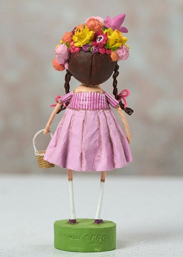 Lori Mitchell Spring Blossom Figurine | Cute Flower Girl Figurine ...