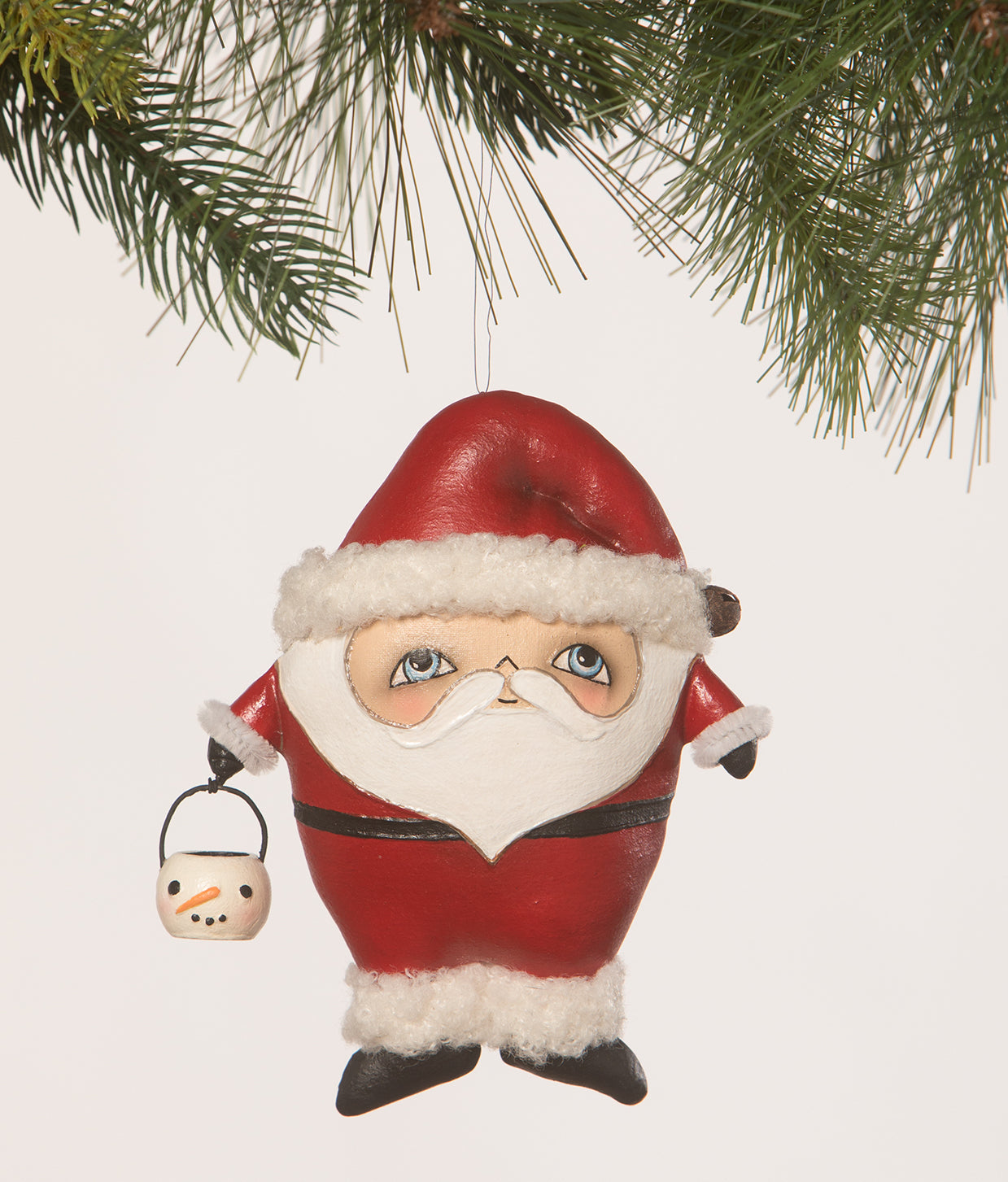 Robin Seeber St. Nick Ornament - Collectible Santa