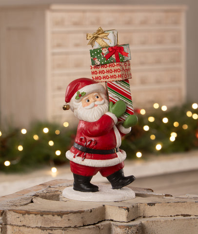 Joyeuse Saint-nicolas Saint-nicolas Avec Son âne Mignon Apporte Des Joyeuse Saint-nicolas Saint-nicolas Avec Son âne Mignon Apporte Des