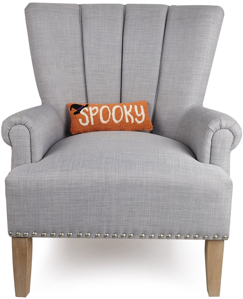 Spooky Hooked Pillow