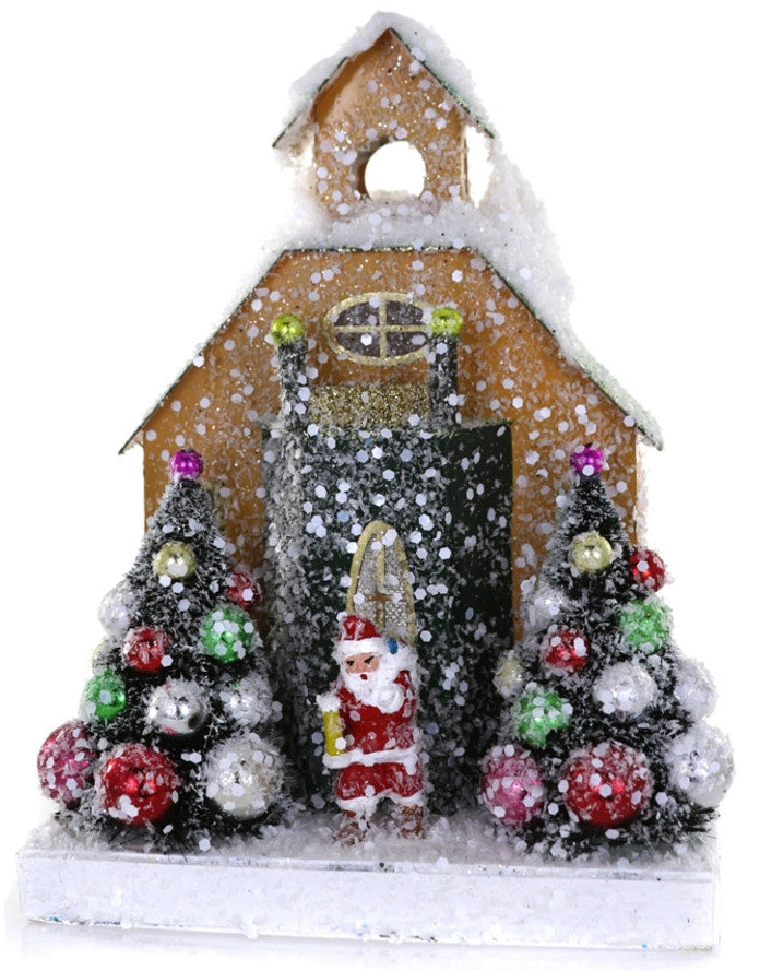 St. Nick’s Barn - Putz Christmas Houses