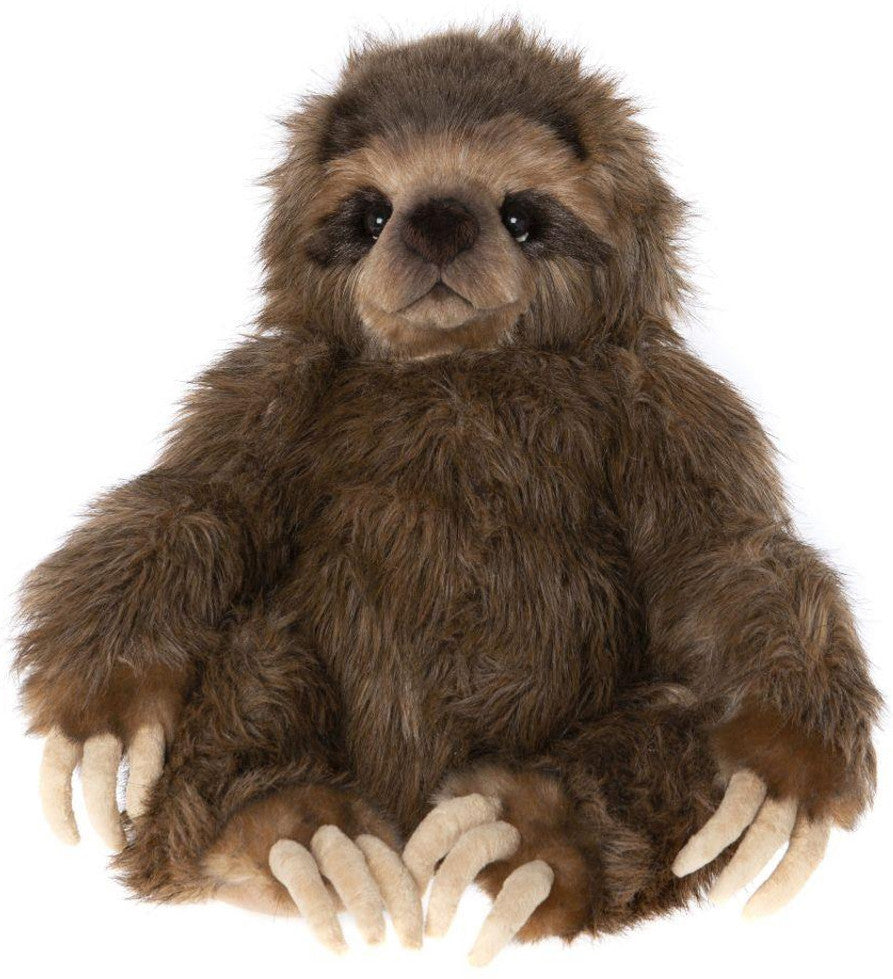 Tardy Sloth Stuffed Animal - Plush Ground Sloth by Charlie Bears