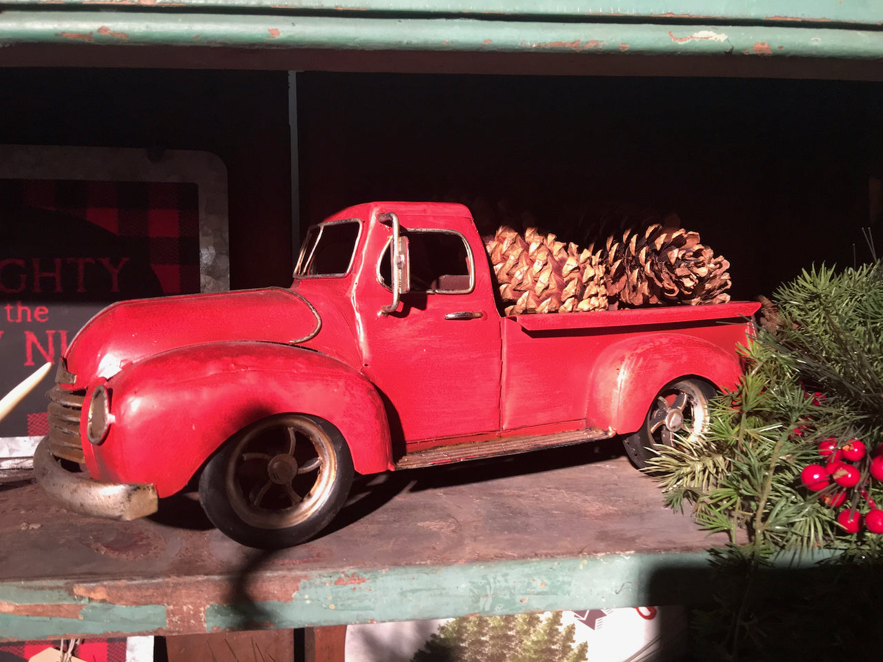 Vintage Red Truck 