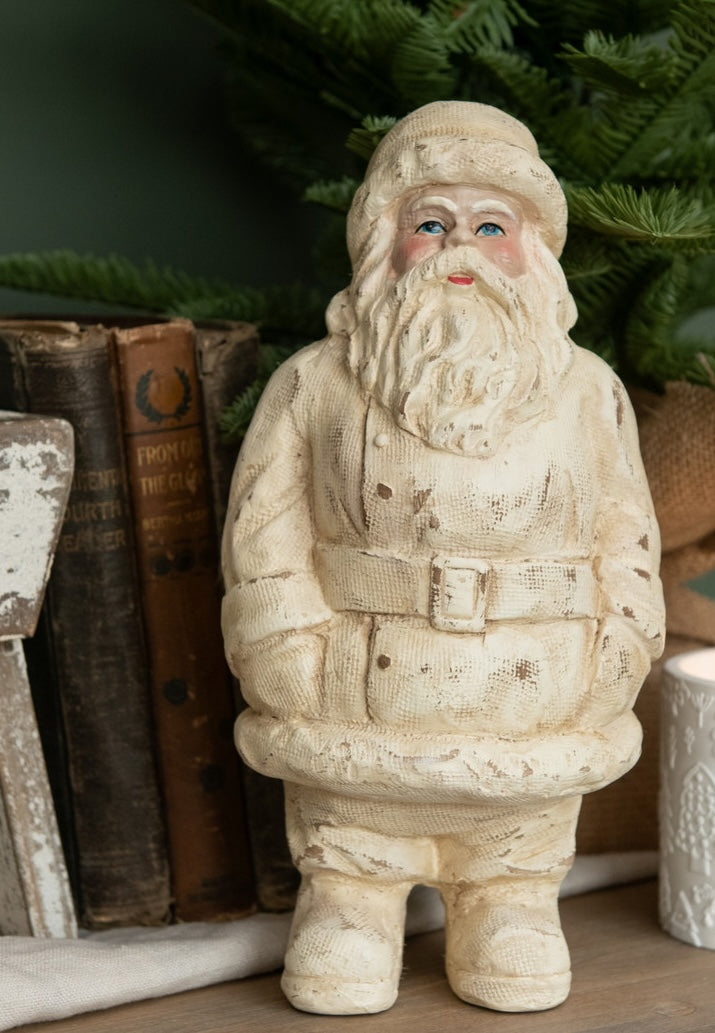 Vintage Winter White Santa Vintage Winter White Santa