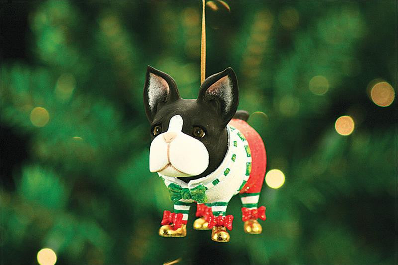 Boston Terrier Dog Ornament