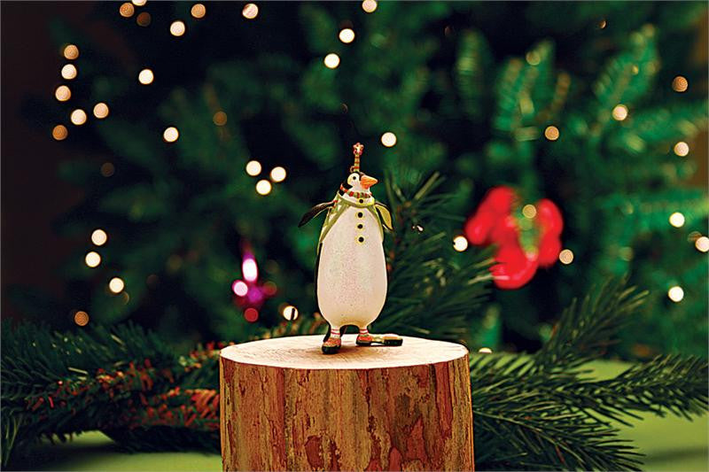 Mini Thaddeus Penguin Ornament
