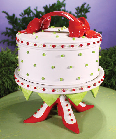 High Heel Cake Plate & Dome