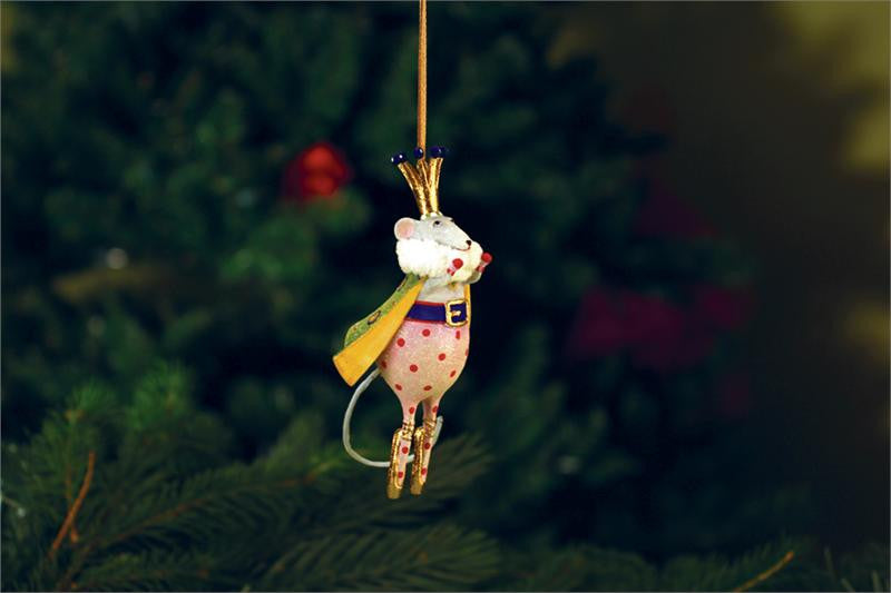 Mini Mouse King Ornament