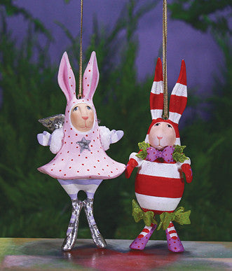 Pandora & Benjamin Bunny Ornaments