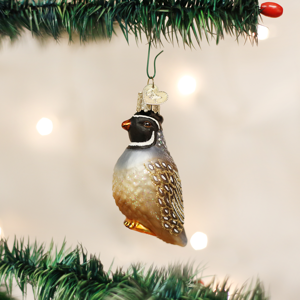 Partridge Christmas Ornament
