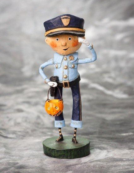 Lori Mitchell Johnny Law Policeman Figurine