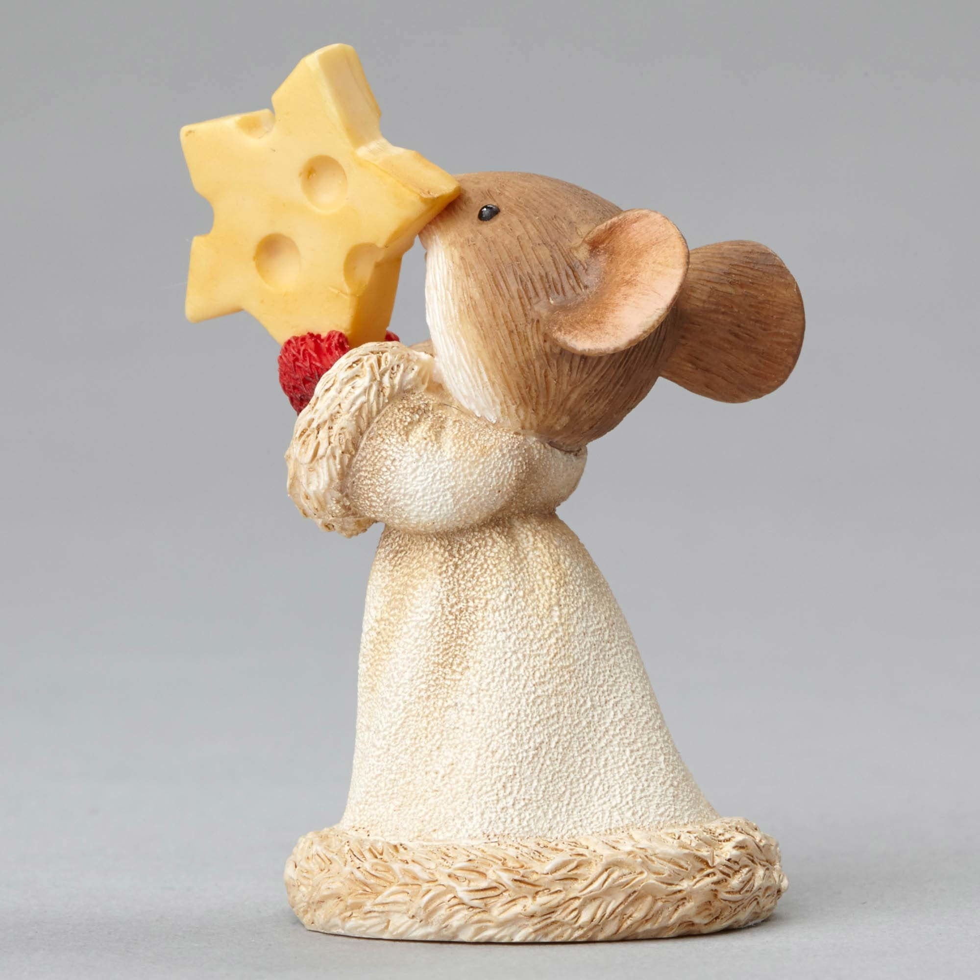 Christmas Mouse with Cheese Star - Backside