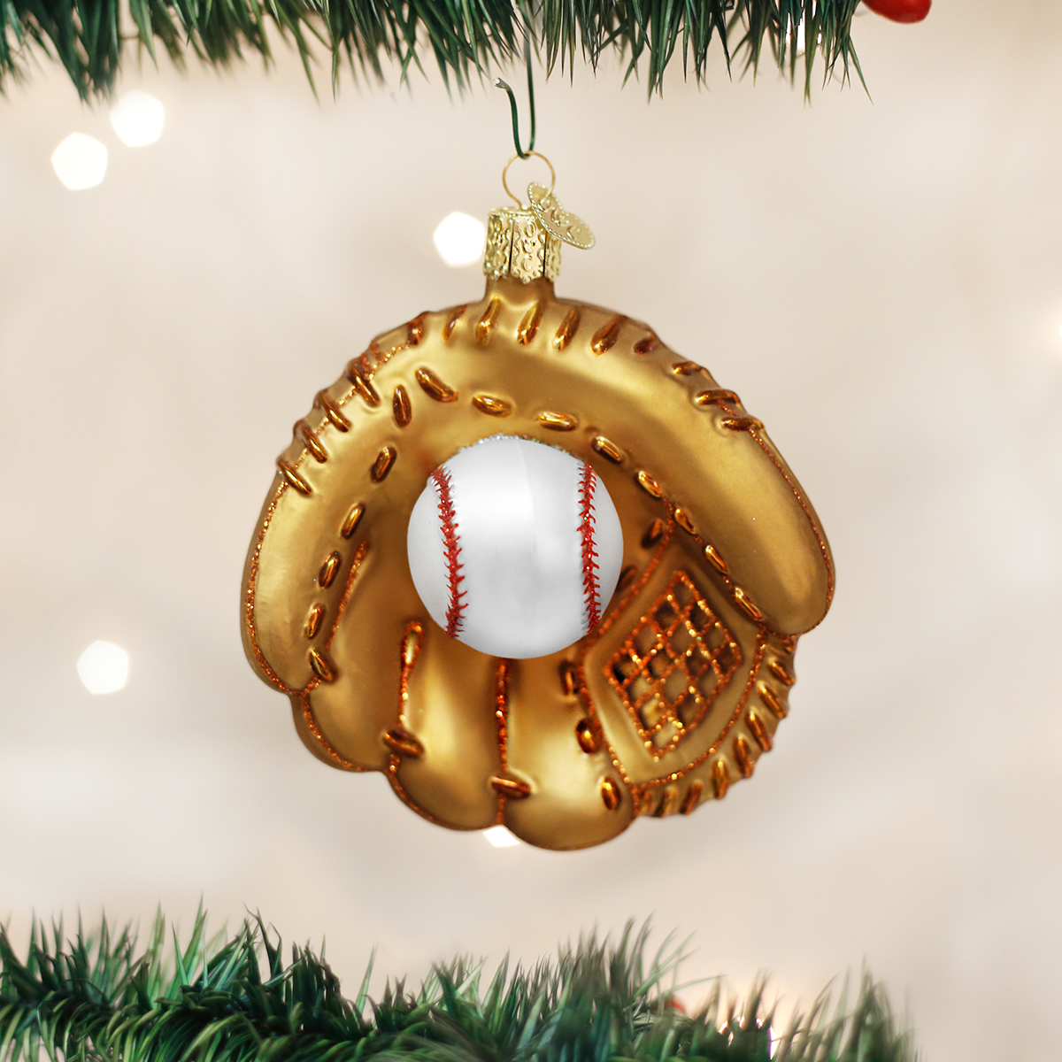 Baseball Mitt Christmas Ornament