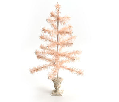 Blush Pink Feather Tree 51"
