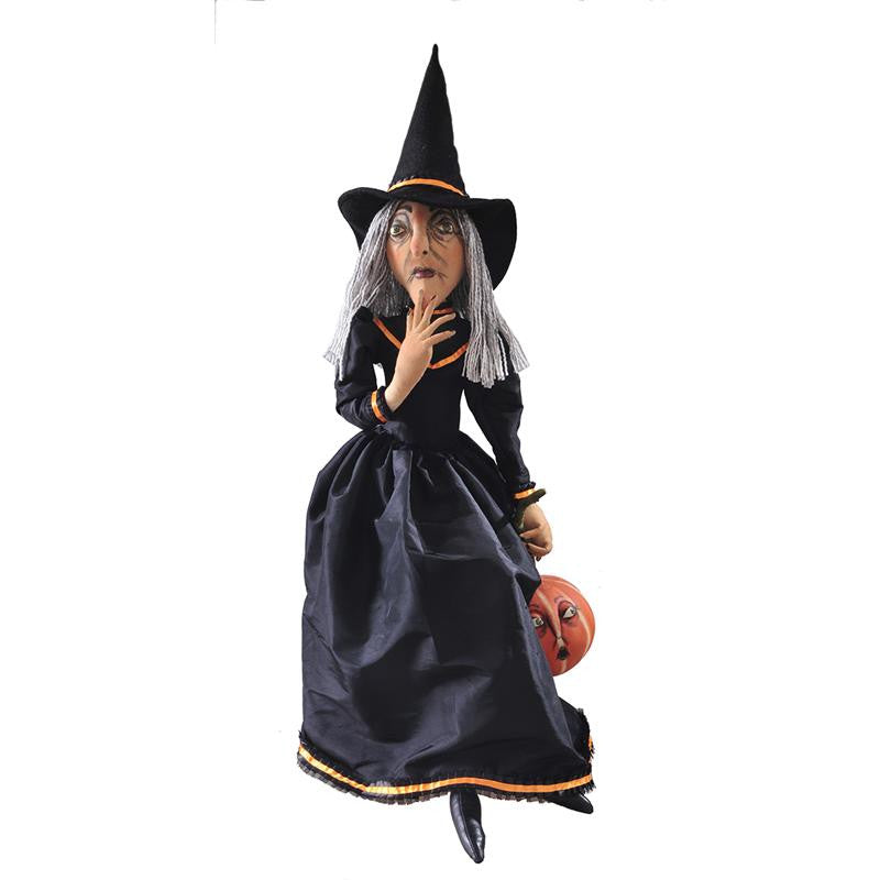 Clarice Witch Doll Gathered Traditions - TheHolidayBarn.com Clarice Witch Doll Gathered Traditions - TheHolidayBarn.com