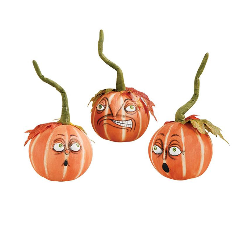 Pumpkin Patch - Joe Spencer Halloween Cloth Jack O Lanterns