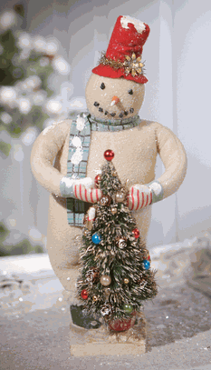 My Tinsel Tree Snowman