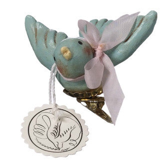 Spring Bluebird Clip Ornament