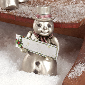 Snowman Placecard Holder