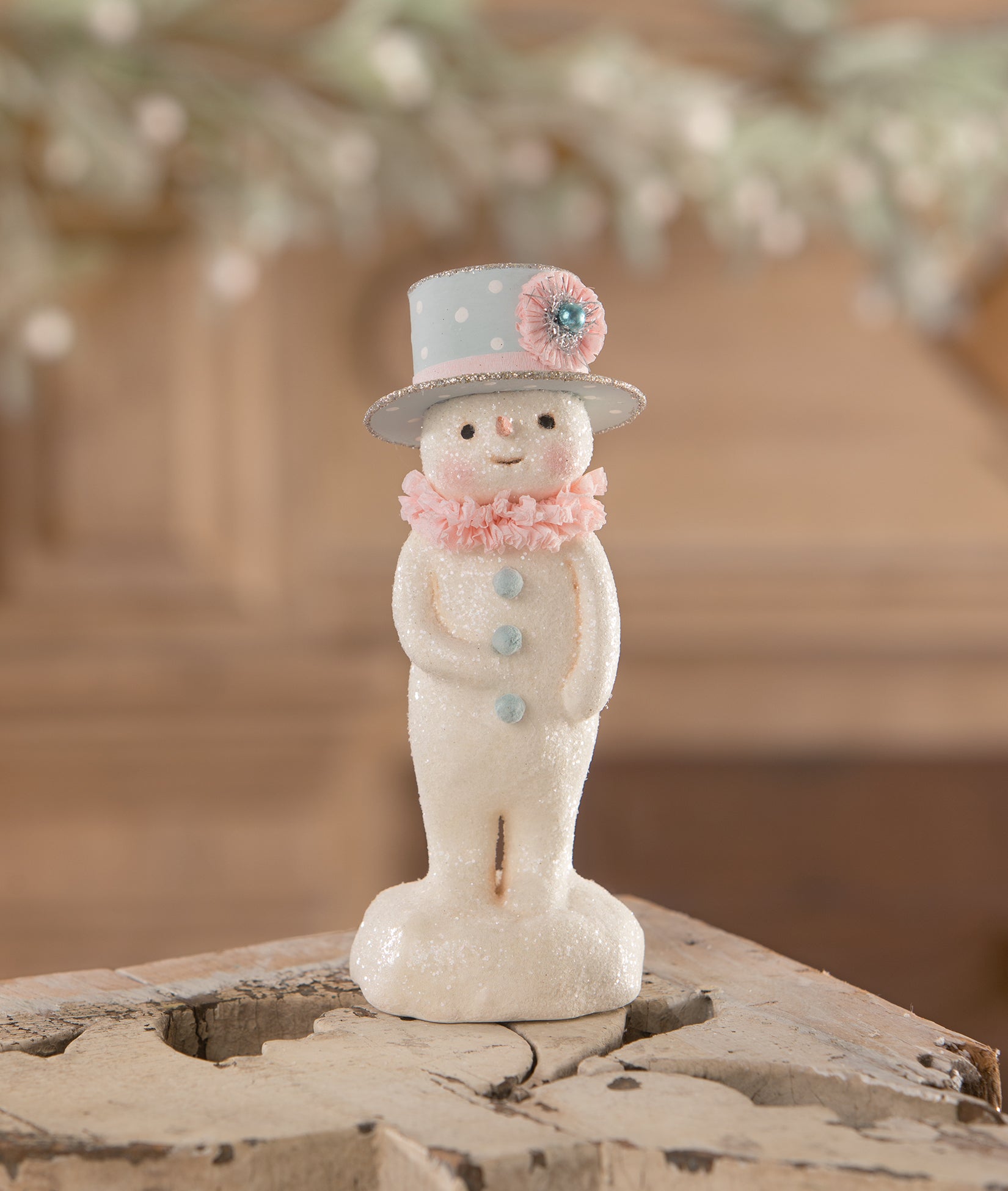 Dapper Pastel Snowman by Michelle Allen