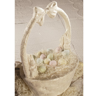 Paper Mache Bunny Basket