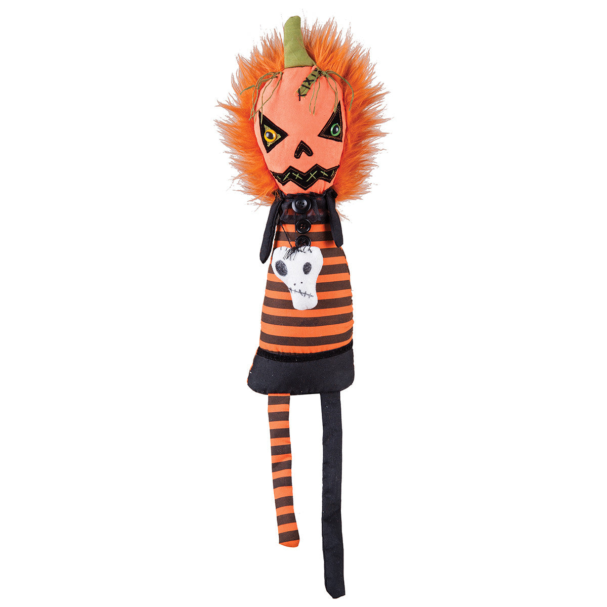 Ghoulda Pumpkin Head Ragdoll -Junker Jane Ugly Halloween Dol