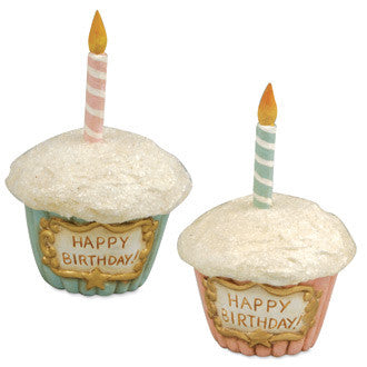 Happy Birthday Cupcake Containers - TheHolidayBarn.com
