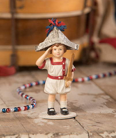 Set 2 Miss 1776 & buy Uncle Sam With Star Garland Patriotic 4th of July Bethany Lowe