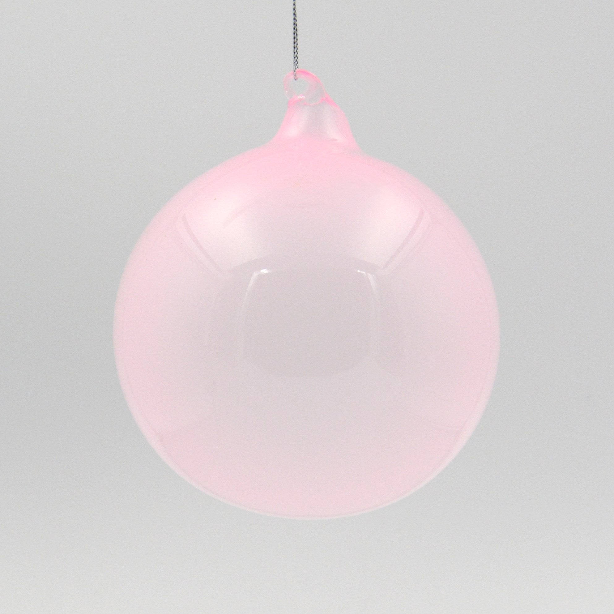 Jim Marvin Pink Candy Bubblegum Glass Ornaments, 120mm