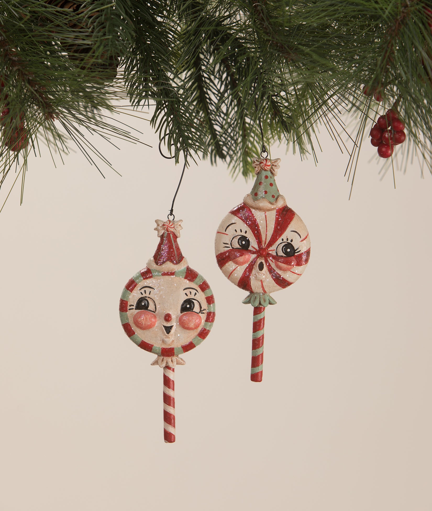 Peppermint Trees Holiday Ornament Kit