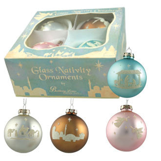 Nativity Silhouette Ornaments