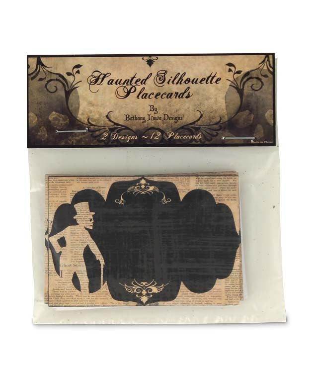 Silhouette Placecards | Halloween Placecards - TheHolidayBarn.com Silhouette Placecards | Halloween Placecards - TheHolidayBarn.com