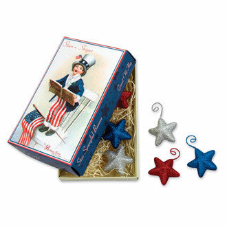 Liberty Star Ornament in Vintage Box