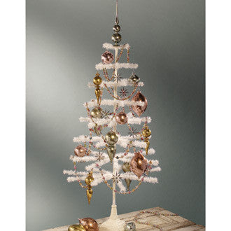Ivory Feather Tree 54"