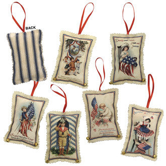 Americana Fabric Ornaments