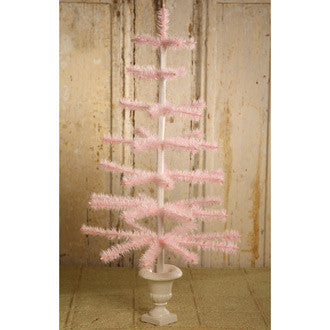 Pale Pink Feather Tree in Urn