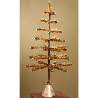 All Season Tan Feather Tree Harvest Fall I Bethany Lowe ...