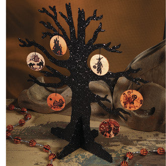 Silhouette Halloween Tree