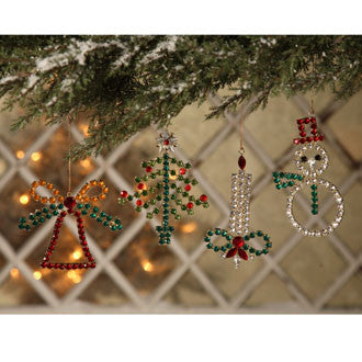 Grandma's Christmas Pin Ornaments
