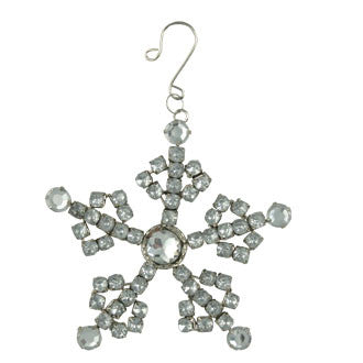 Rhinestone Snowflake Small | Bethany Lowe - TheHolidayBarn.com