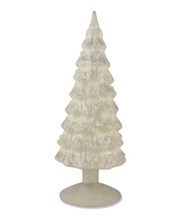 Antique Frost White Tree 12" - Bethany Lowe Christmas