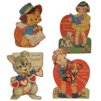 Mini Retro Child Valentine Boards