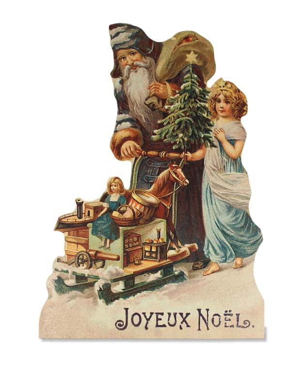 Father Christmas With Toys Dummy Board