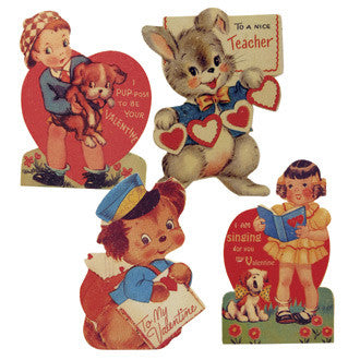 Retro Child Valentine Boards - TheHolidayBarn.com