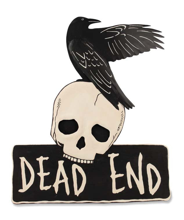 Dead End Tin Sign
