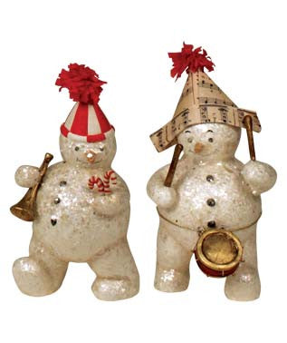 Instrumental Snowman Ornaments