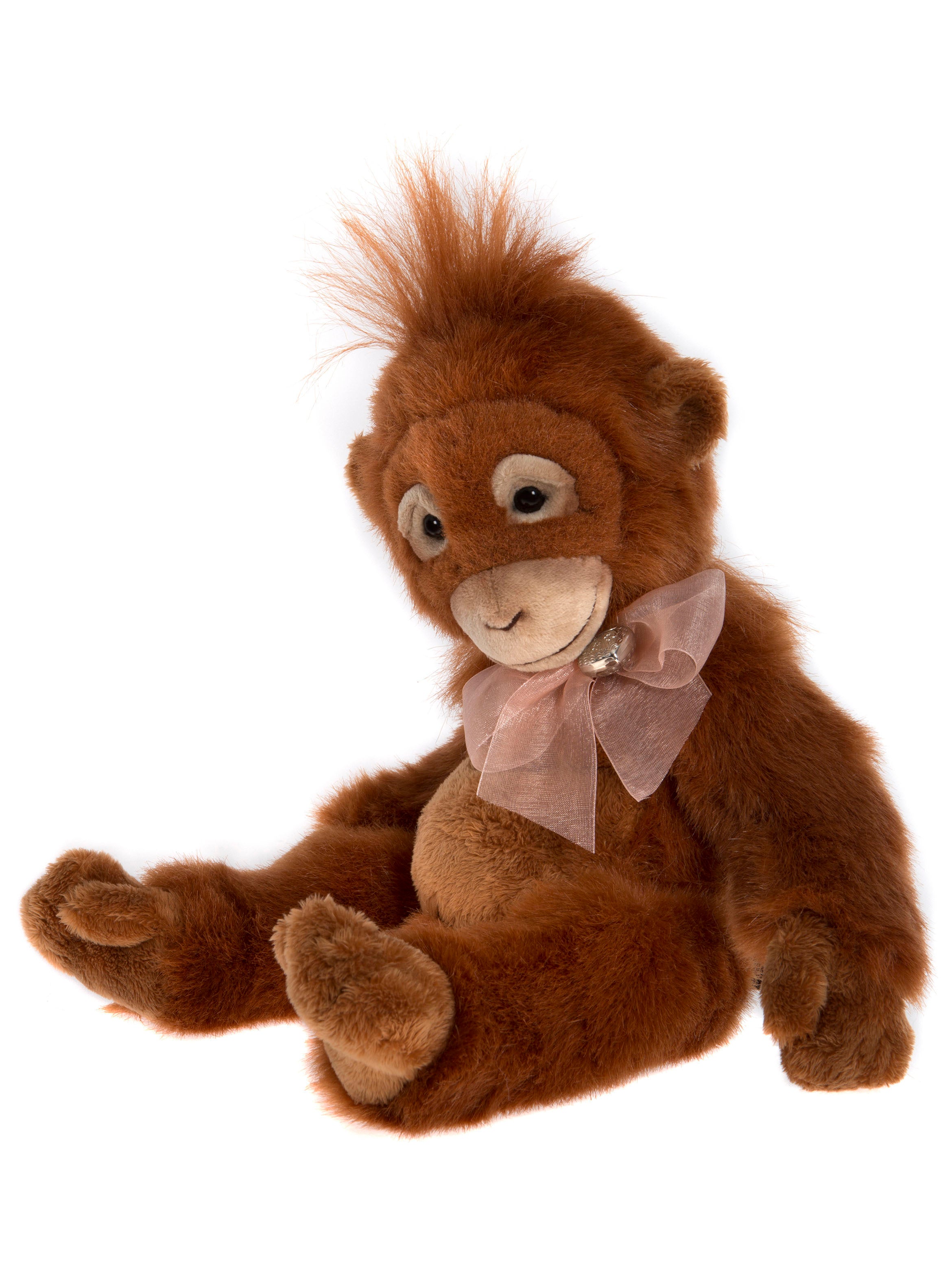 Charlie Bears Twig Orangutan - Jointed Stuffed Animal