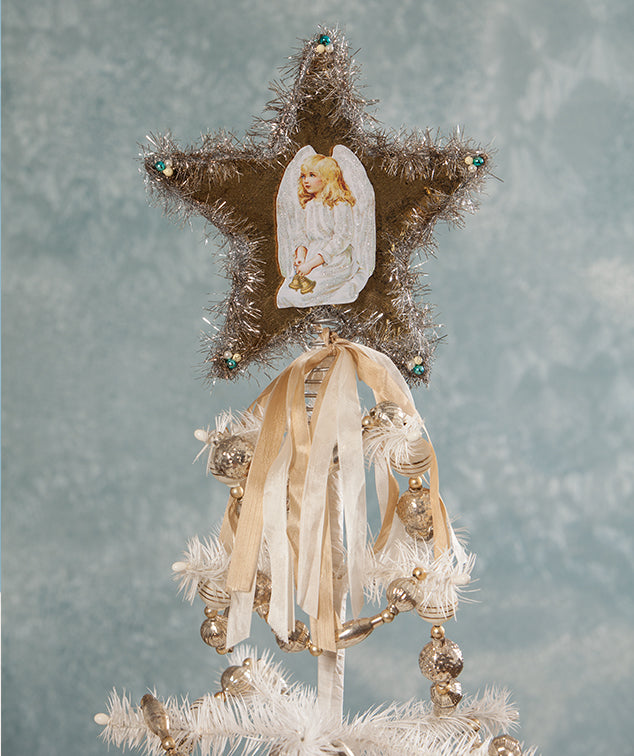 Tree Topper Angel Star Tree Topper | Vintage Christmas Inspired Angels ...