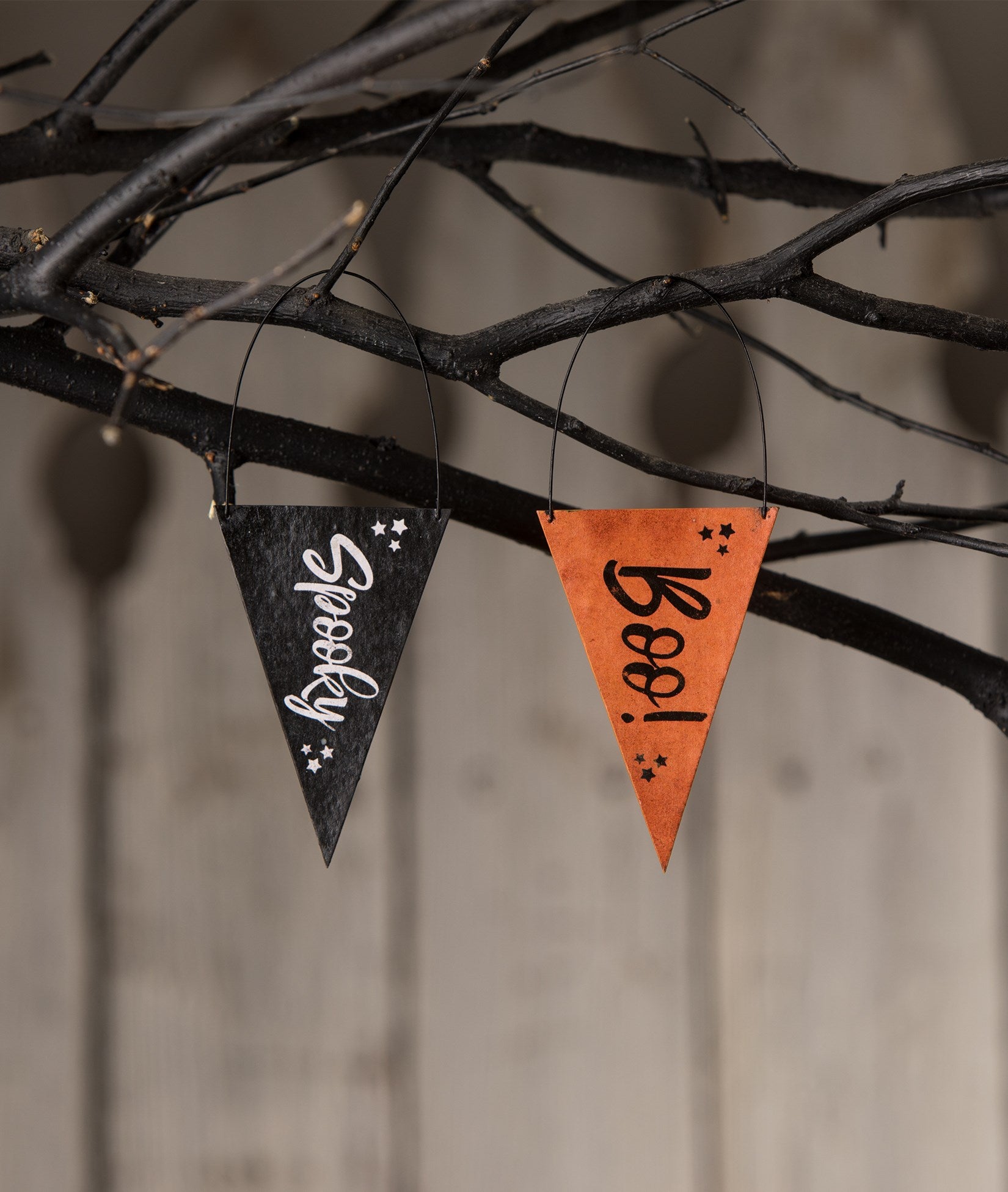 Halloween Banner Ornaments by Bethany Lowe